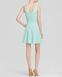 ABS by Allen Schwartz Dress Sleeveless V Neck Fit And Flare