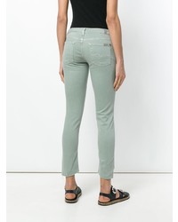 7 For All Mankind Cropped Skinny Fit Jeans