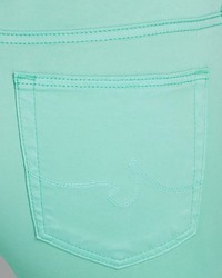 AG Adriano Goldschmied Jeans Prima Crop In Mint Green