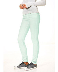 Delia's Olivia Low Rise Jeggings In Mint