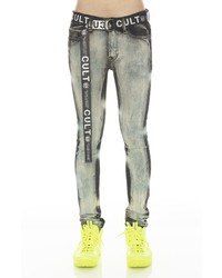 Cult of Individuality Punk Super Stretch Skinny Jeans In Glazed At Nordstrom