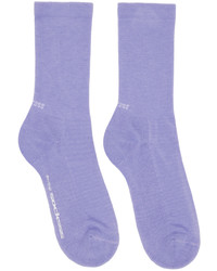 SOCKSSS Two Pack Purple Green Socks