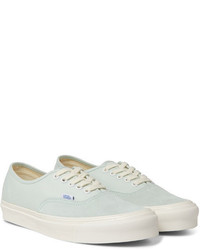 Vans Og Authentic Lx Suede And Canvas Sneakers