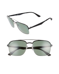 Ray-Ban 58mm Polarized Sunglasses  