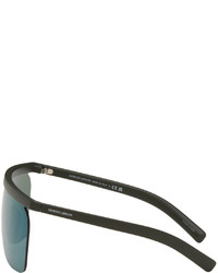 Giorgio Armani Black Shield Sunglasses