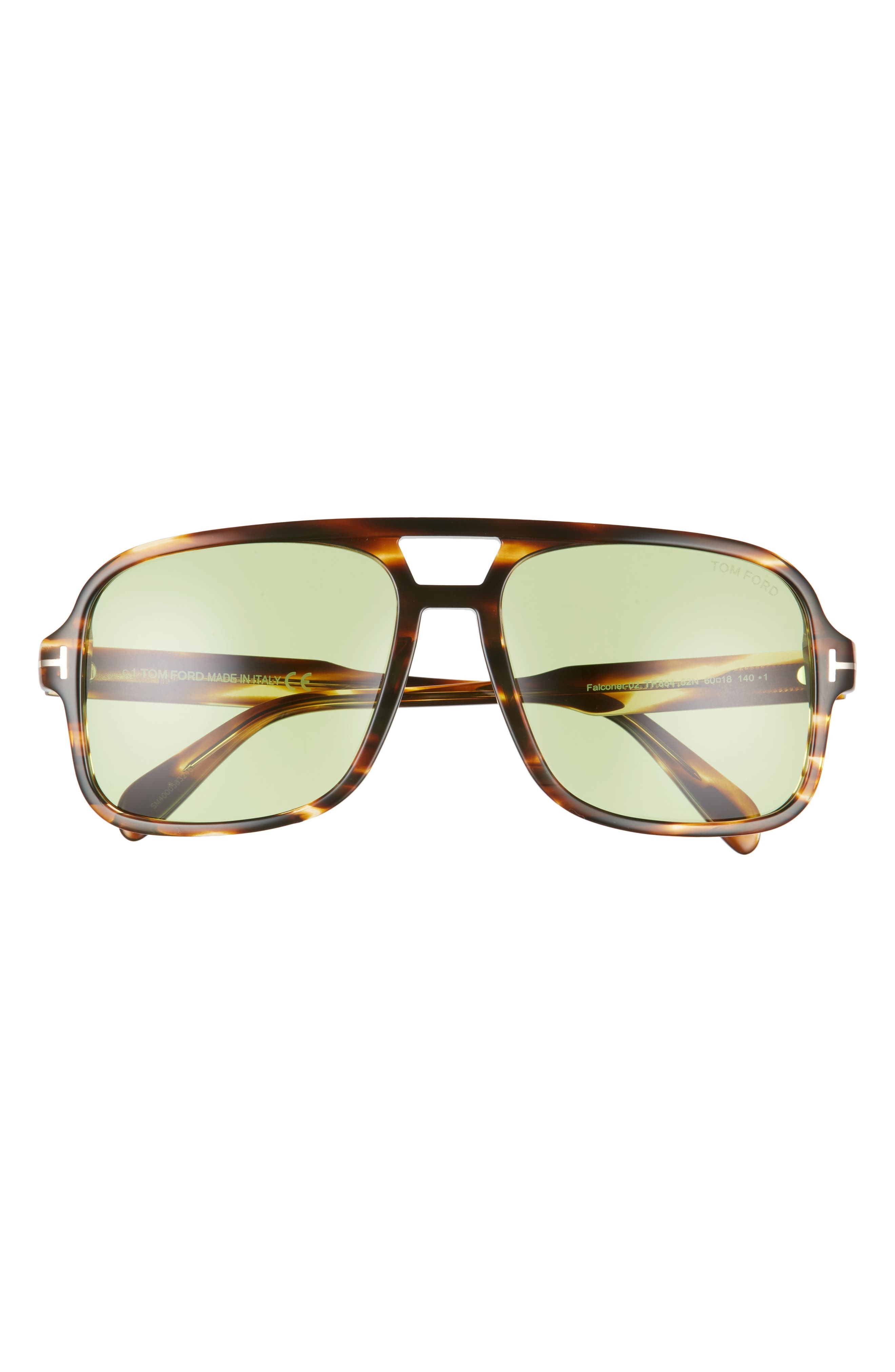 Tom Ford Falconer 60mm Navigator Sunglasses, $445 | Nordstrom | Lookastic