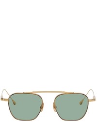 Lunetterie Générale Gold Green Spitfire Sunglasses
