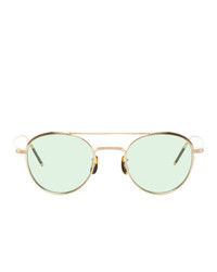 Oliver Peoples Gold Takumi 2 Sunglasses