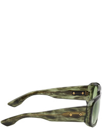 Who Decides War by MRDR BRVDO Green Dita Edition Superflight Sunglasses