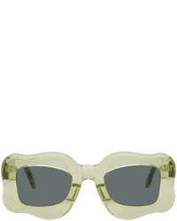 Bonsai Green Happy Sunglasses