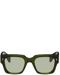 Jacques Marie Mage Green Limited Edition Enzo Sunglasses