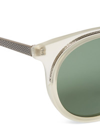 Barton Perreira Meyer Round Frame Acetate Polarised Sunglasses