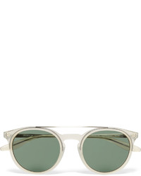 Barton Perreira Meyer Round Frame Acetate Polarised Sunglasses
