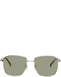 Dunhill Silver Square Framed Sunglasses
