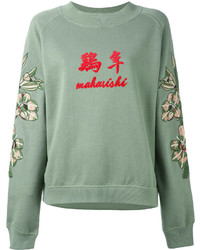 MHI Maharishi Embroidered Logo Sweatshirt