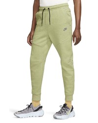 Nike Sportswear Tech Fleece Jogger Sweatpants In Lime Iceheather At Nordstrom