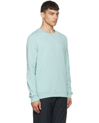 A.P.C. Blue Cotton Sweatshirt