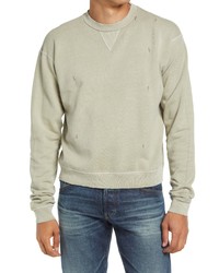 John Elliott Folcom Cotton Crewneck Sweatshirt