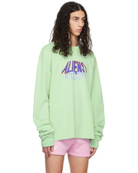 Liberal Youth Ministry Green Aliens Sweatshirt