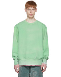 NotSoNormal Green Cotton Sweatshirt