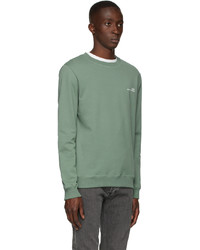 A.P.C. Green Item Sweatshirt