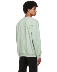 McQ Green Jack Branded Sweatshirt