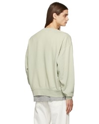 Acne Studios Green Relaxed Sweatshirt
