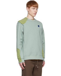 Ader Error Green Tran Sweatshirt