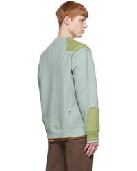 Ader Error Green Tran Sweatshirt