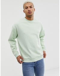 ASOS DESIGN Oversized Sweatshirt In Green