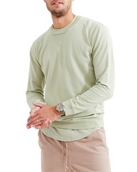 Goodlife Slim Micro Terry Crewneck Sweatshirt