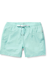 Onia Charles Mid Length Cotton Blend Swim Shorts