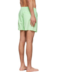 Y-3 Green Recycled Nylon Swim Shorts