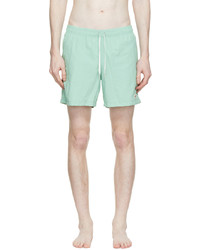 Bather Green Recycled Nylon Swim Shorts