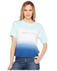 Calvin Klein Jeans Dip Dye Logo Boy Fit T Shirt Clothing