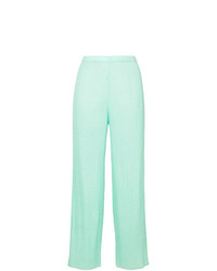 Issey Miyake Vintage Plated Cropped Trousers