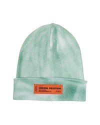 Heron Preston Logo Label Tie Dye Wool Blend Beanie