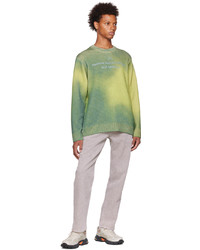 A-Cold-Wall* Khaki Gradient Sweater