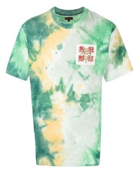 Clot Dragon Patch Tie Dye T Shirt