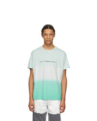 Givenchy Green Faded Effect Homme T Shirt