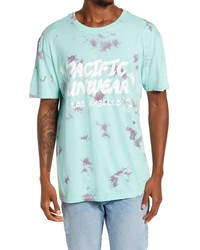 PacSun Psychedelic Tie Dye Logo Graphic Tee