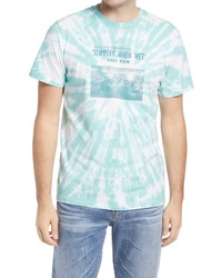 Outerknown Slippery When Wet Tie Dye Graphic Tee
