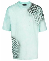 Mauna Kea Tie Dye Crew Neck T Shirt