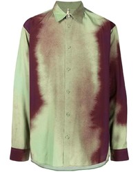 Oamc Tie Dye Long Sleeve Shirt