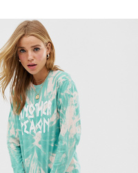 Another Reason Long Sleeved Logo T Shirt In Tie Dye