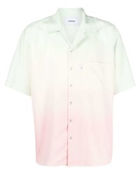 Mint Tie-Dye Short Sleeve Shirt