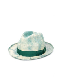 Mint Tie-Dye Straw Hat