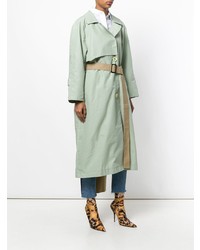 Walk Of Shame Contrast Tail Trench Coat