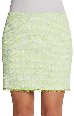 Elie Tahari Alexis Tweed Mini Skirt Off Th Lookastic