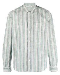 Wood Wood Andrew Striped Button Up Shirt